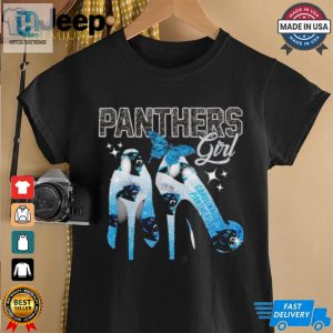 Carolina Panthers Girl Diamond Shoe Heel Shirt hotcouturetrends 1 1