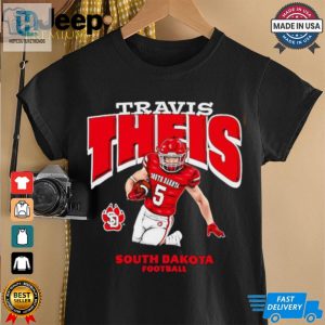 Travis Theis South Dakota Coyotes Cartoon Shirt hotcouturetrends 1 1