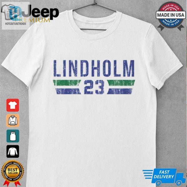 Vancouver Canucks 23 Elias Lindholm Vintage Shirt hotcouturetrends 1 3