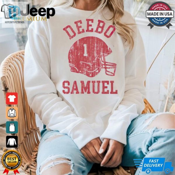 San Francisco 49Ers Deebo Samuel Helmet Shirt hotcouturetrends 1 2