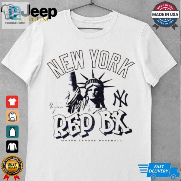 New York Yankees X Statue Of Liberty Rep Bx Major League Baseball Shirt hotcouturetrends 1 3