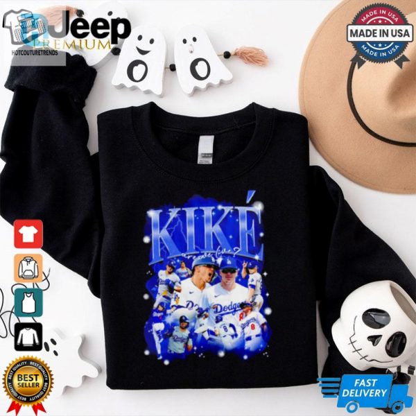 Kike Hernandez Bootleg Los Angeles Dodgers Baseball Shirt hotcouturetrends 1 2