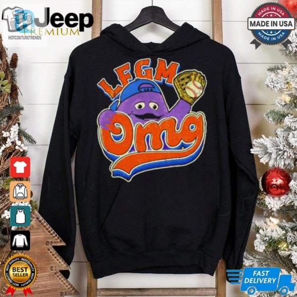 Lfgm Omg Grimace New York Mets Retro Shirt hotcouturetrends 1