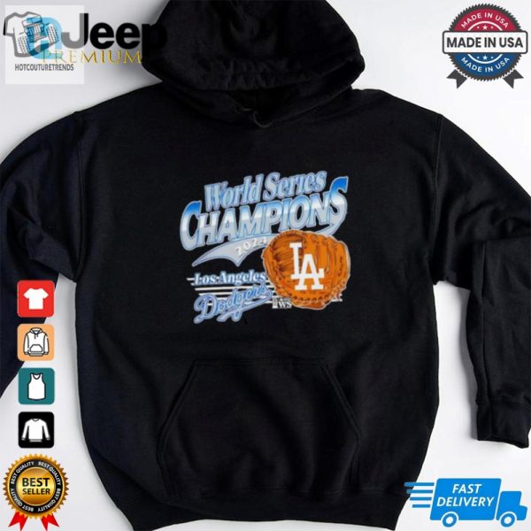 2024 World Series Champions Los Angeles Dodgers Mlb Logo Shirt hotcouturetrends 1 3