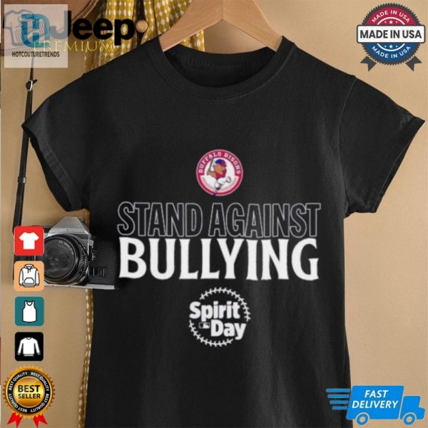 Official Buffalo Bisons Stand Against Bullying Spirit Day 2024 Shirt hotcouturetrends 1 1