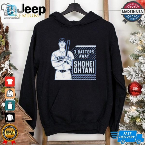 Los Angeles Dodgers Mlb Shohei Ohtani Tracker 3 Batters Away T Shirt hotcouturetrends 1 4