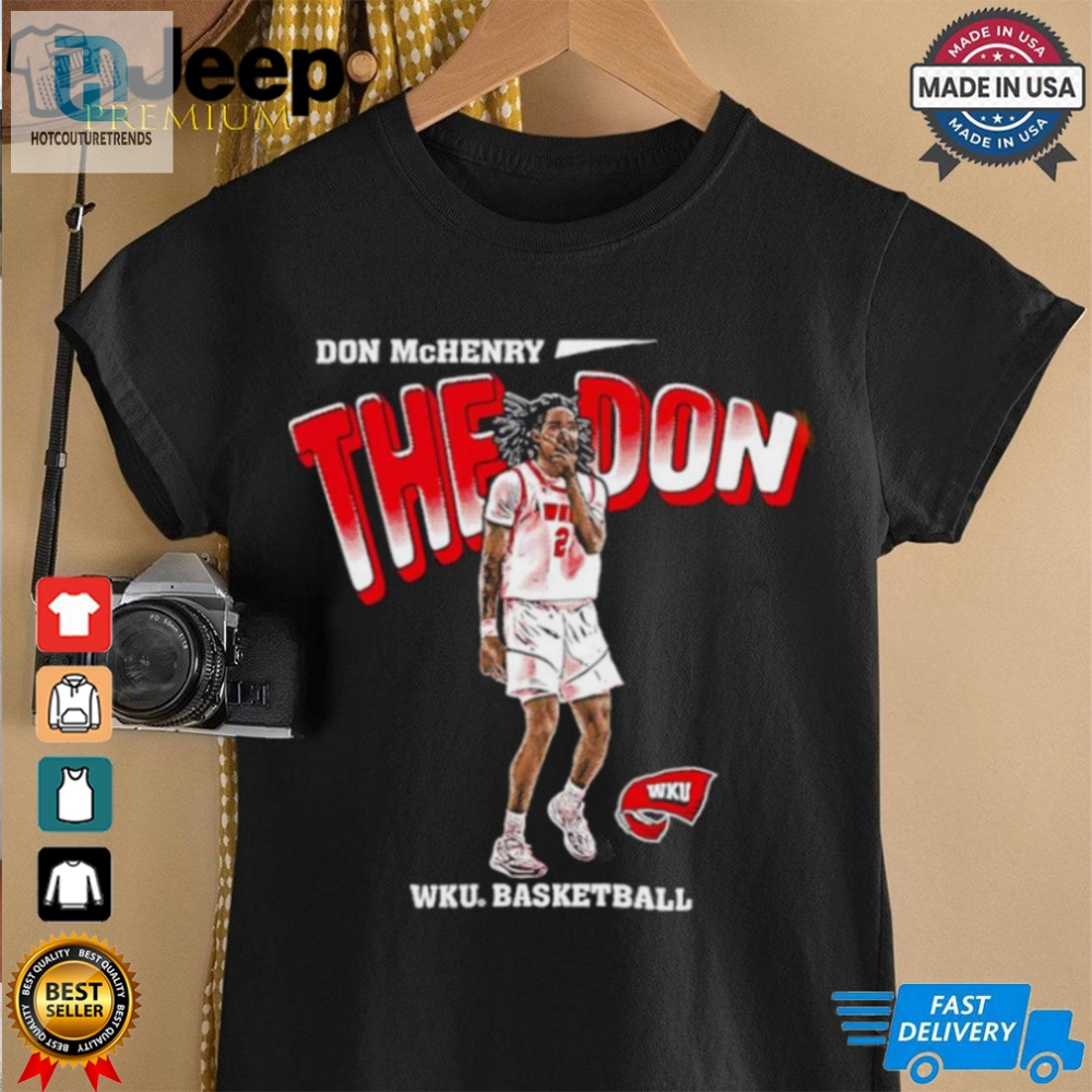 Don Mchenry The Don Western Kentucky Hilltoppers Cartoon Shirt 