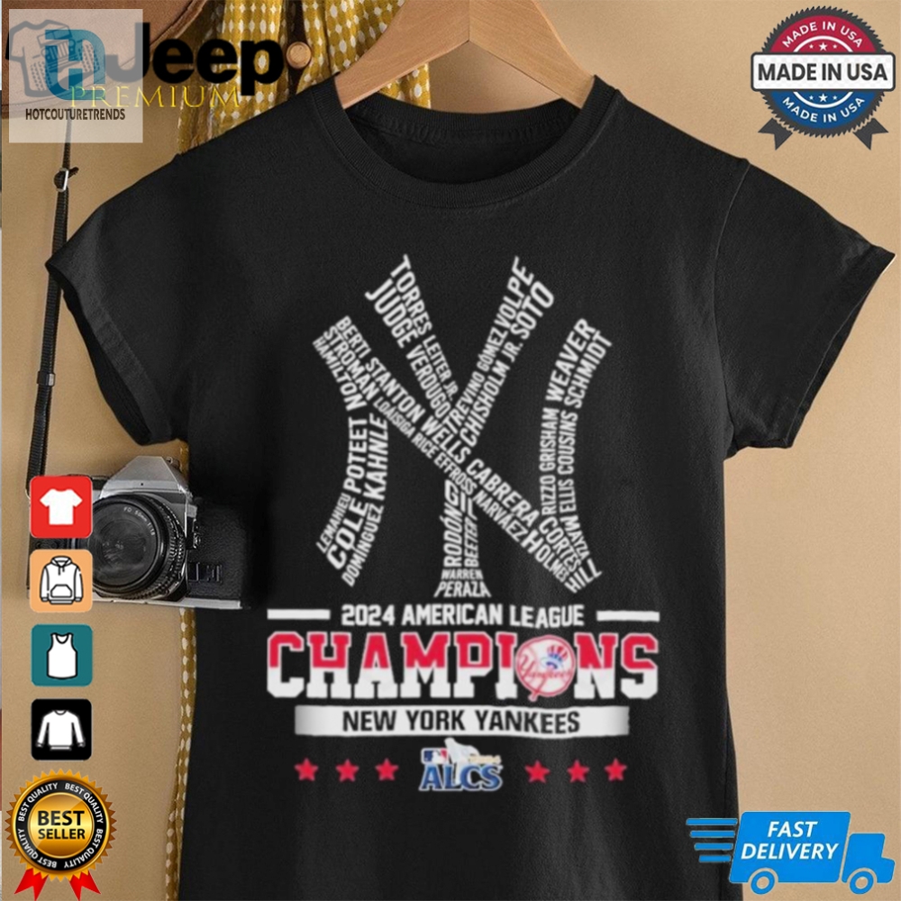 2024 American League Champions New York Yankees Shirt 