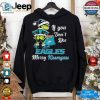 Grinch If You Dont Like Eagles Merry Kiss My Ass Christmas Shirt hotcouturetrends 1 4