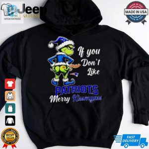 Grinch If You Dont Like Patriots Merry Kiss My Ass Christmas Shirt hotcouturetrends 1 6