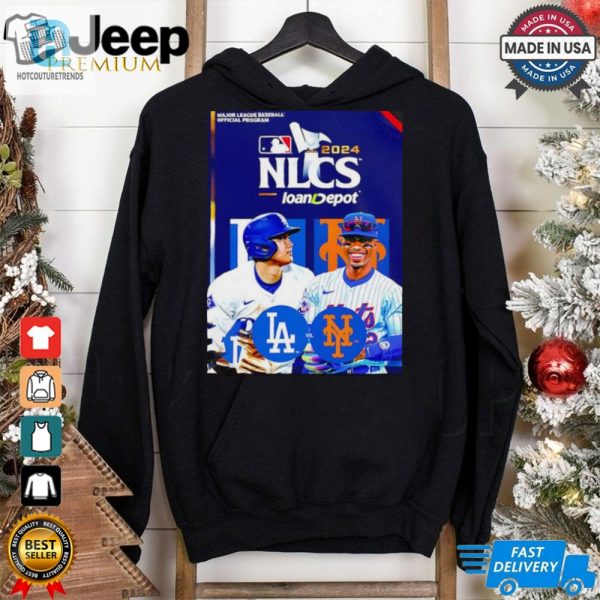 Los Angeles Dodgers Vs. New York Mets 2024 Nlcs Poster Shirt hotcouturetrends 1 4