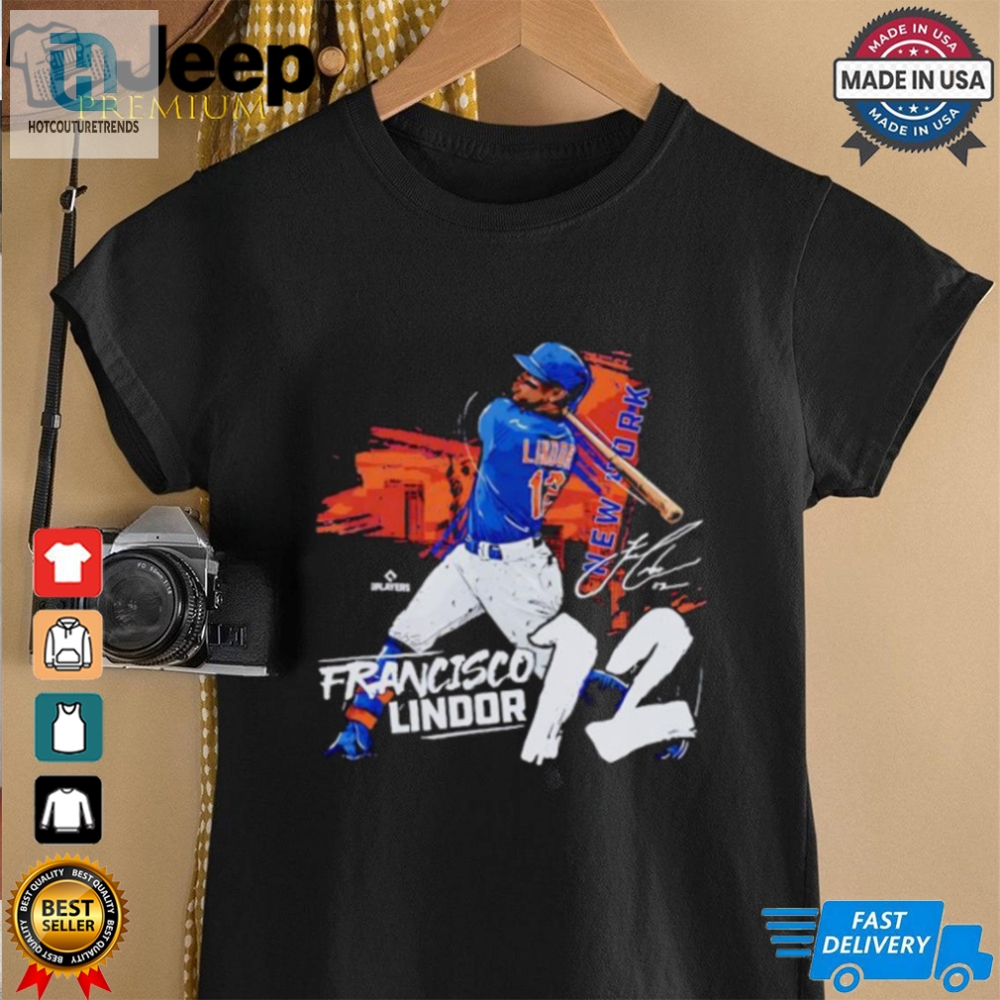 Francisco Lindor Hit The Ball Signature Shirt 