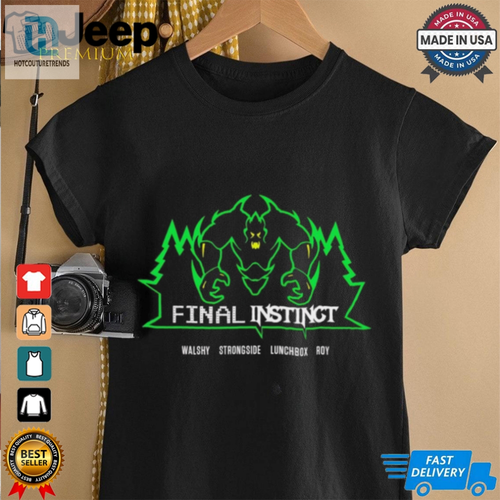 Final Instinct Walshy Strongside Lunchbox Roy Shirt 