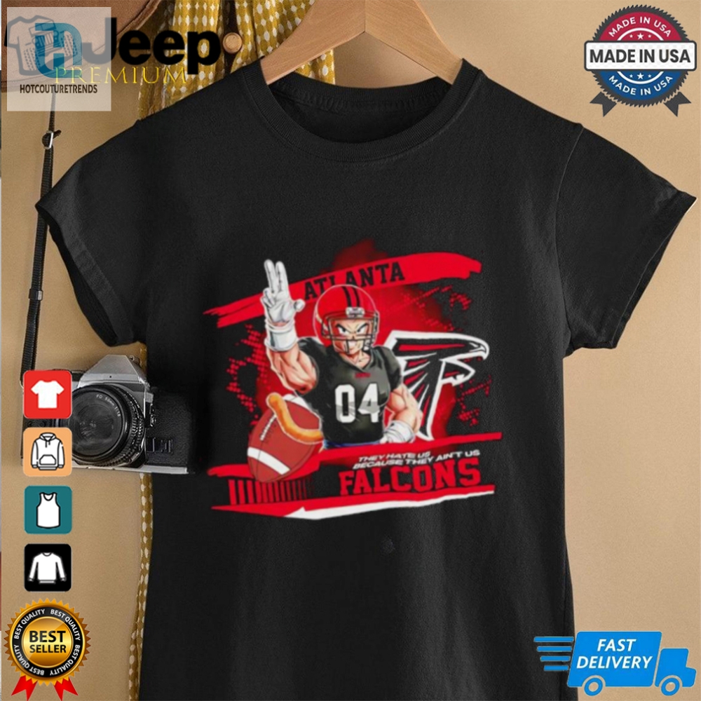 Vegeta X Ncaa Atlanta Falcons They Hate Us Because Aint Us 2024 Shirt 