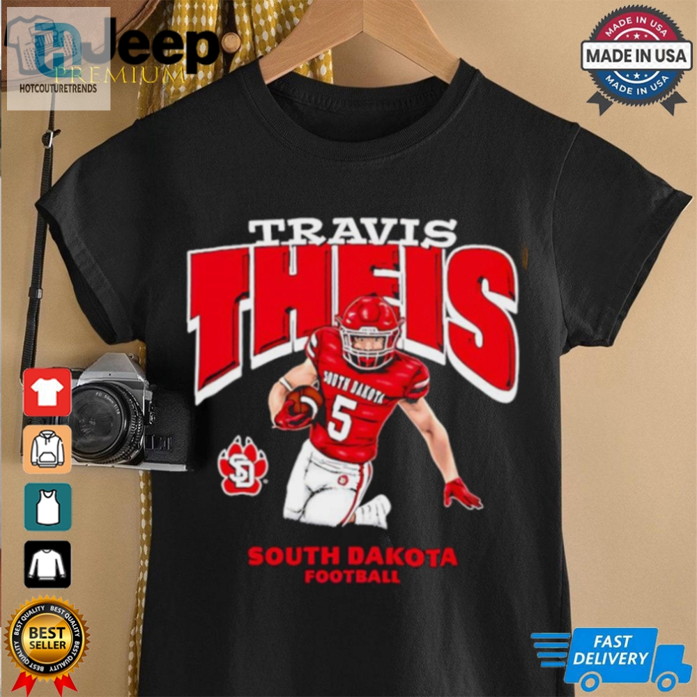 Travis Theis South Dakota Coyotes Cartoon Shirt 