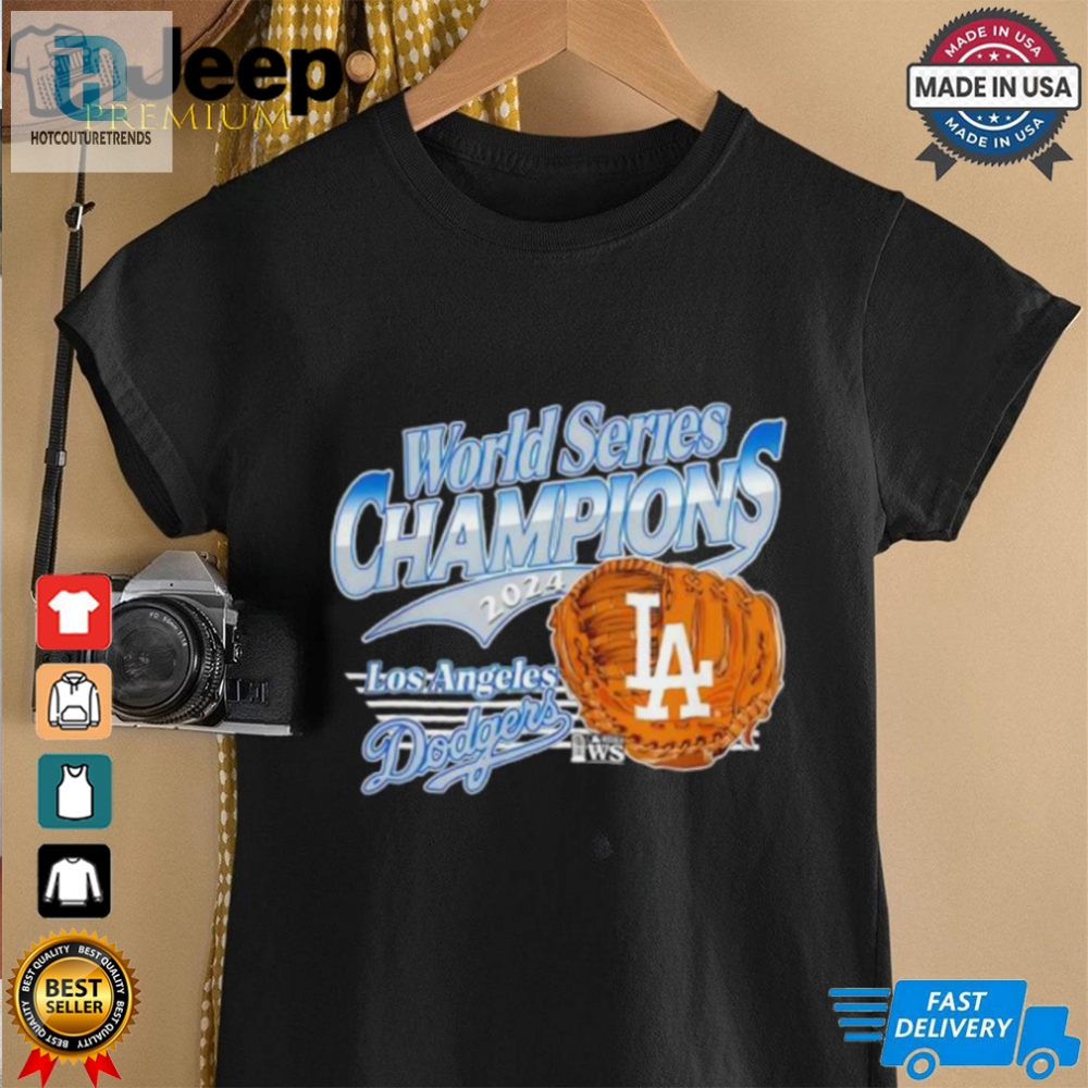 2024 World Series Champions Los Angeles Dodgers Mlb Logo Shirt 