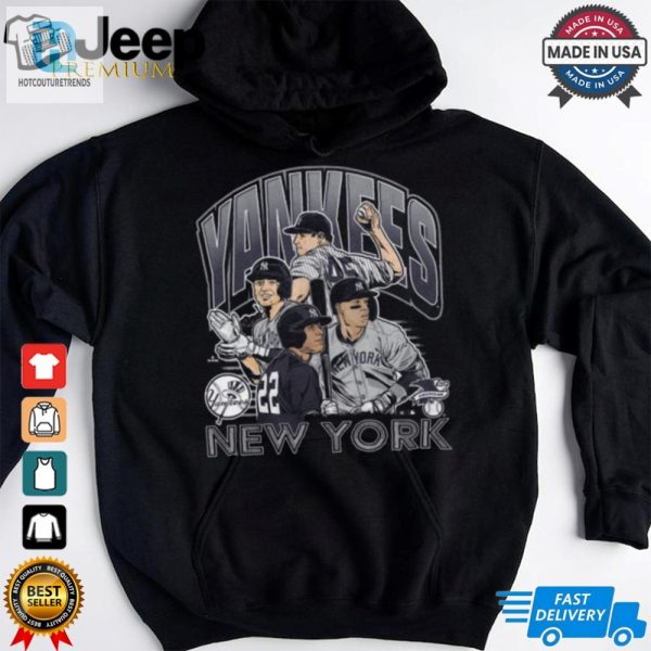 New York Yankees Multi Player Mlb Painting T Shirt hotcouturetrends 1 11