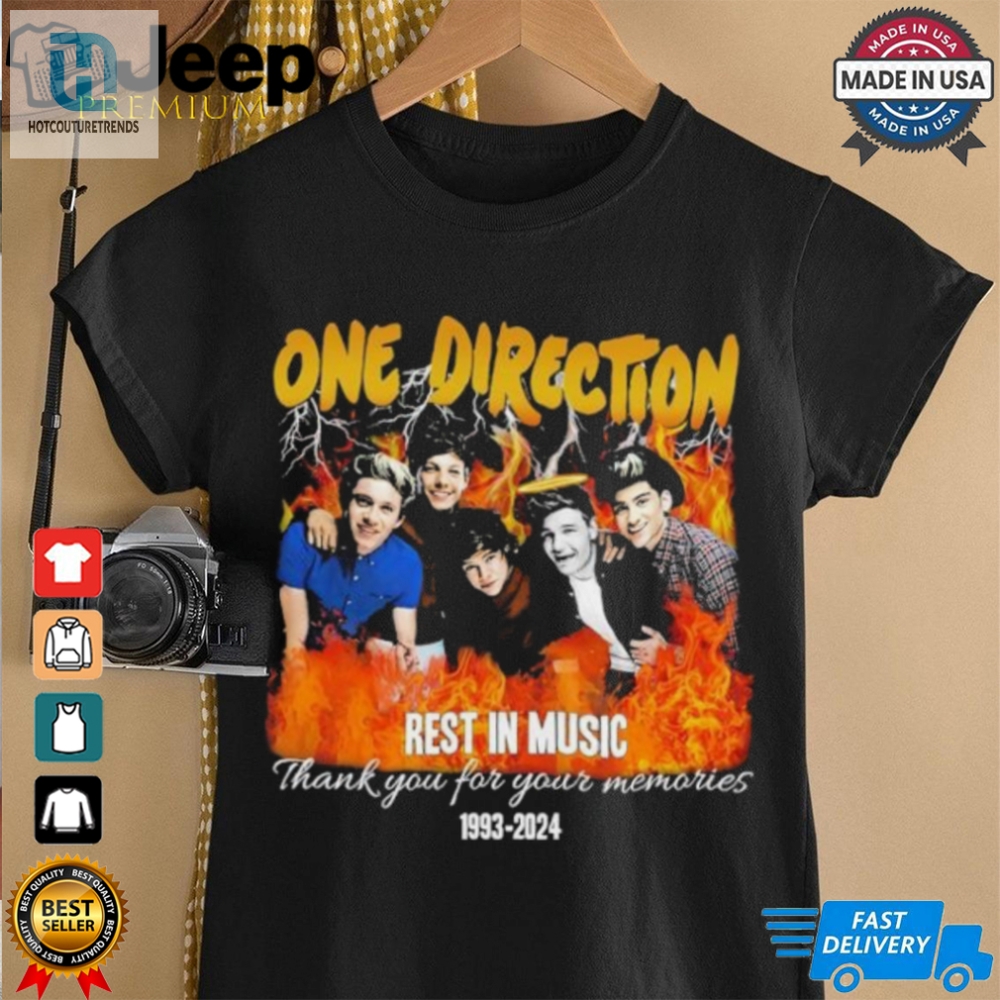 One Direction Liam Payne Rest In Music 1933 2024 Shirt 