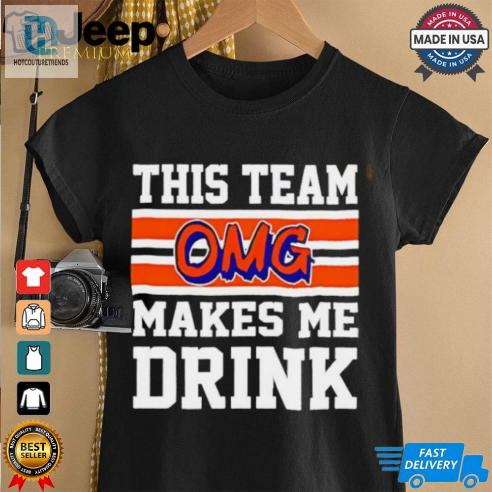 New York Mets Omg This Team Makes Me Drink Shirt 