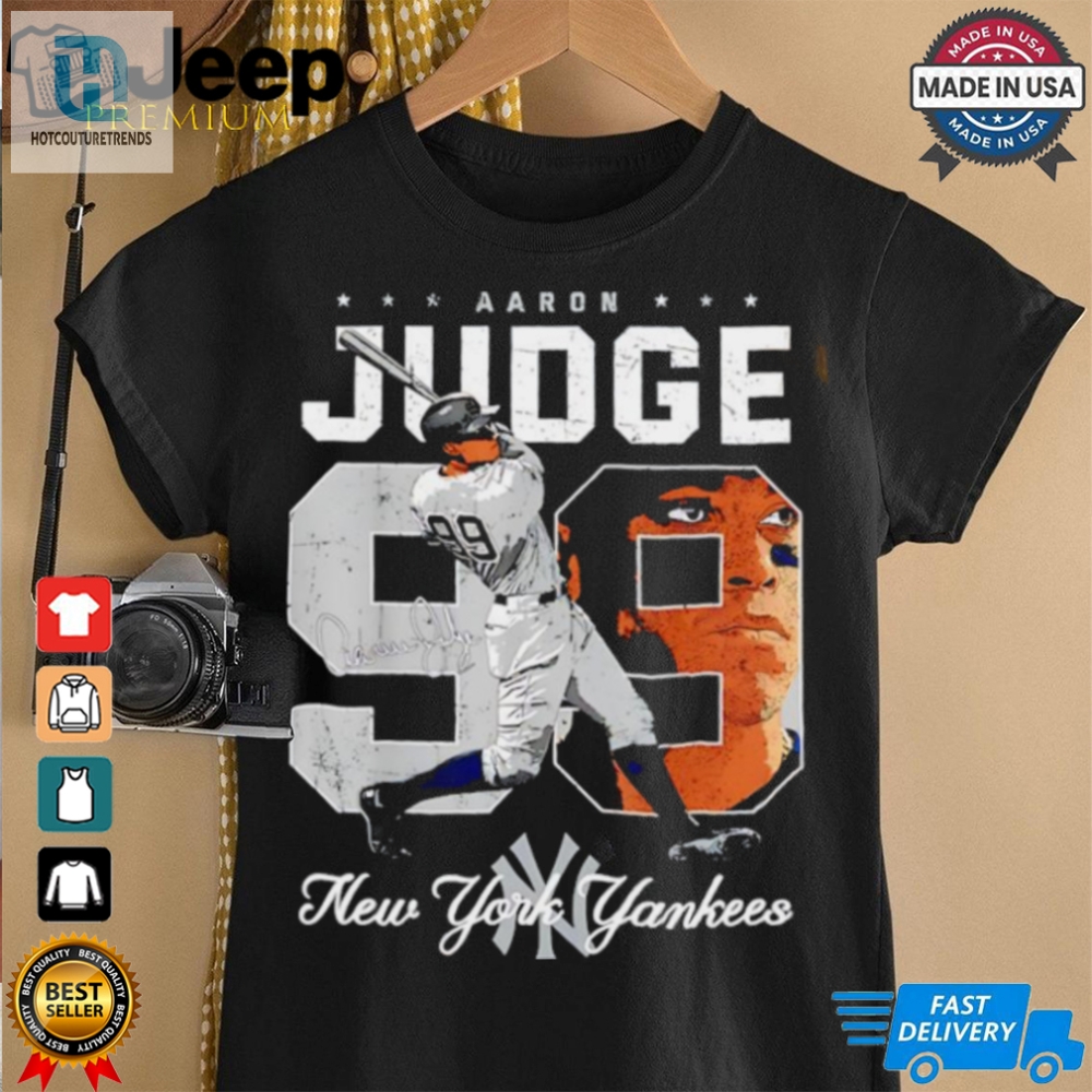 New York Yankees Aaron Judge 99 Swing Shirt 