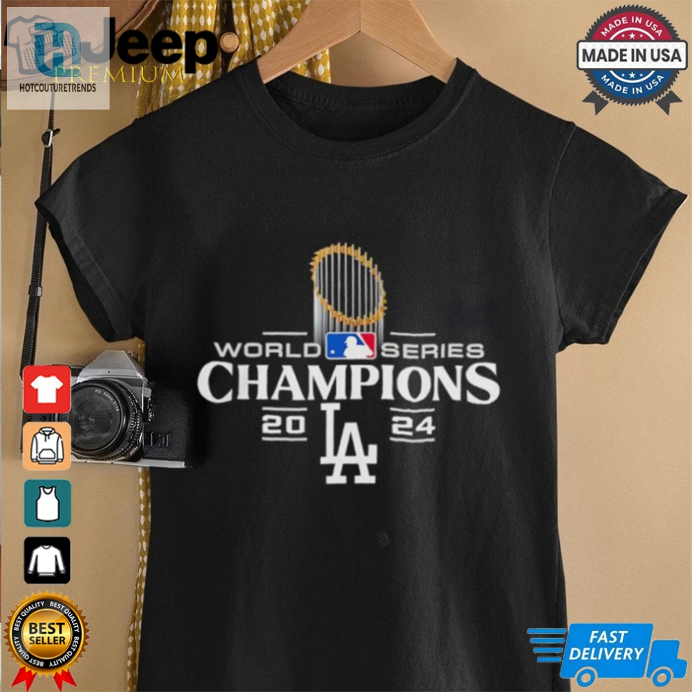 Mlb World Series Champions Los Angeles Dodgers 2024 Logo Shirt 