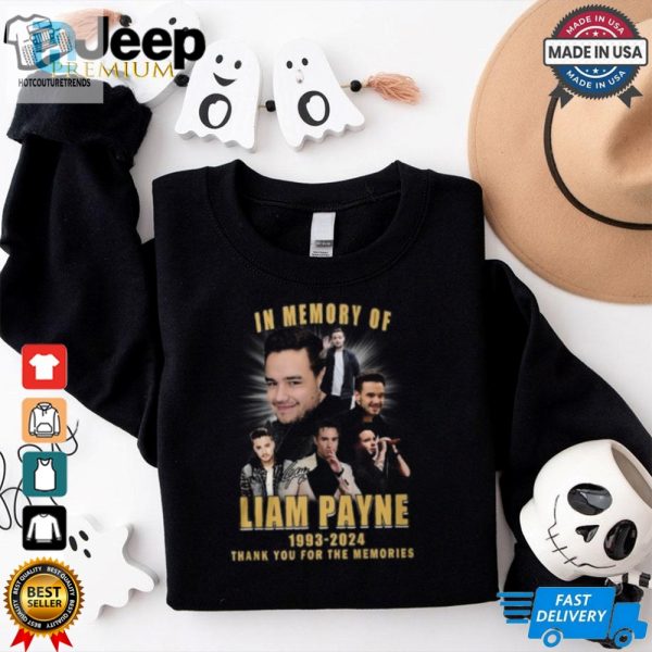 In Memory Of Liam Payne 1993 2024 Thank You For The Memories Gift For Fans T Shirt hotcouturetrends 1 3