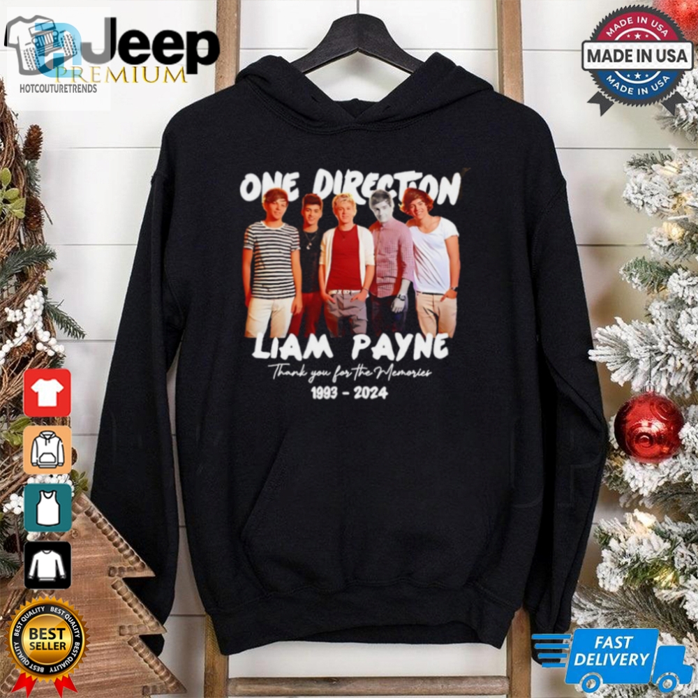 One Direction Liam Payne Thank You For The Memories Shirt 