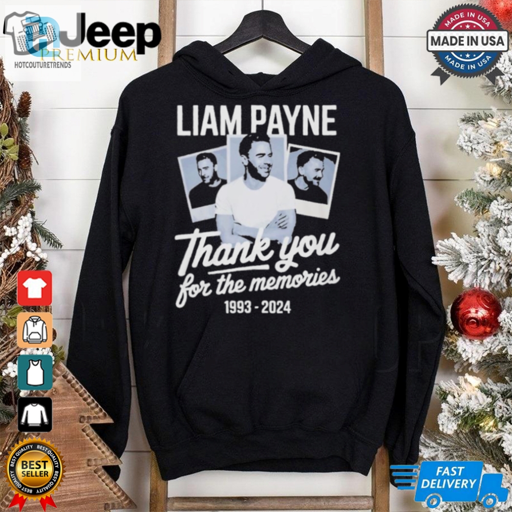 Rip Liam Thank You For The Memories 1993 2024 Payne One Direction Shirt 