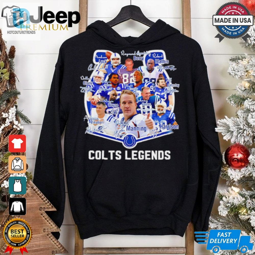 Colts Legends Indianapolis Colts All Team Signature Shirt 