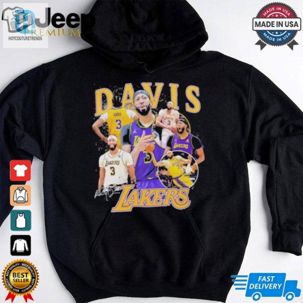 Anthony Davis Los Angeles Lakers Signature Multi Photo Player Shirt hotcouturetrends 1 2