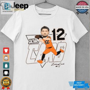 Zachary Card 12 Oregon State Beavers Caricature Signature T Shirt hotcouturetrends 1 11