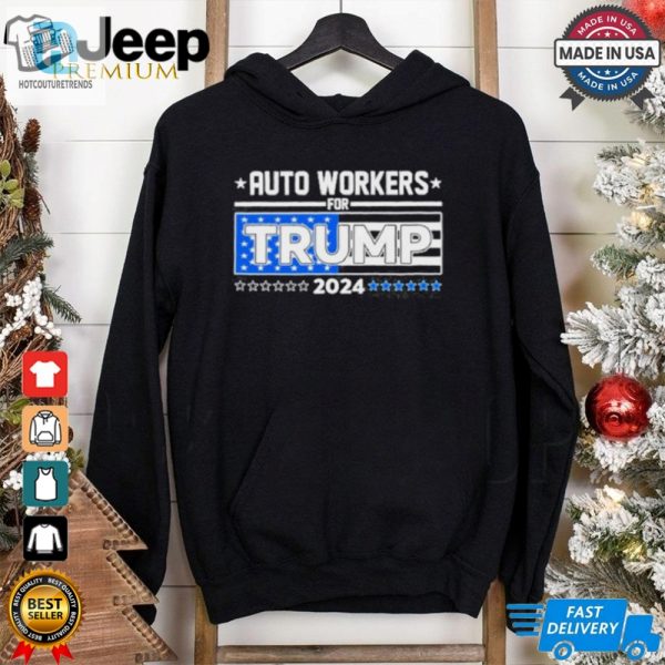 Auto Workers For Trump 2024 Detroit Shirt hotcouturetrends 1 8