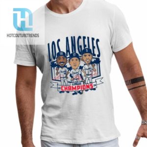 Los Angeles League Champions Caricatures 2024 Shirt hotcouturetrends 1 1