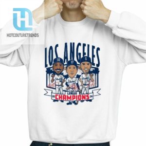 Los Angeles League Champions Caricatures 2024 Shirt hotcouturetrends 1 2