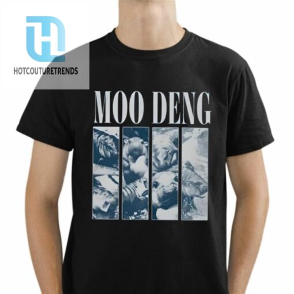 Cute Moo Deng Bootleg Pygmy Hippo Shirt hotcouturetrends 1 1