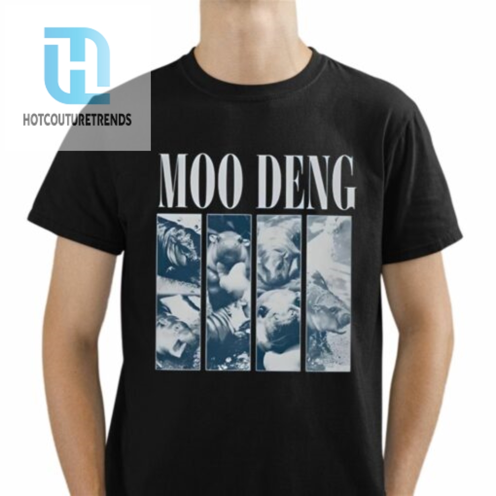 Cute Moo Deng Bootleg Pygmy Hippo Shirt 