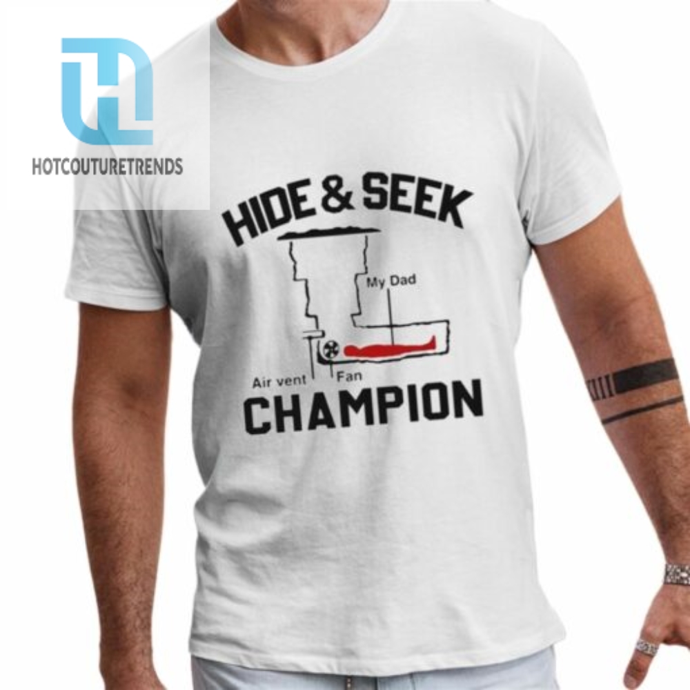 Hide  Seek Air Vent Fan Champion Shirt 