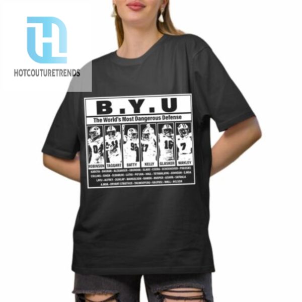 Lassiter B.Y.U The Worlds Most Dangerous Defense Shirt hotcouturetrends 1