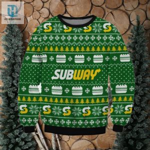 Subway Christmas Sweater hotcouturetrends 1 1