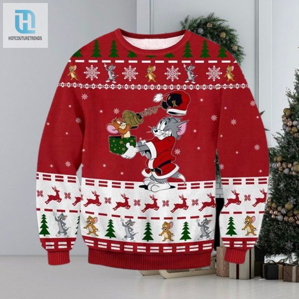 Tom Jerry Christmas Ugly Sweater hotcouturetrends 1