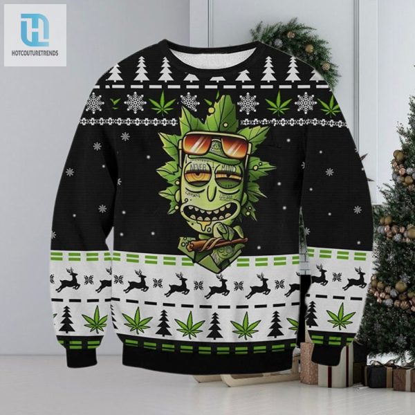 Marijuana Rick Ugly Sweater hotcouturetrends 1