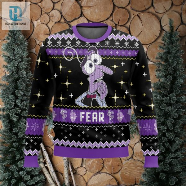 Inside Out Fear Ugly Christmas Sweater hotcouturetrends 1 1