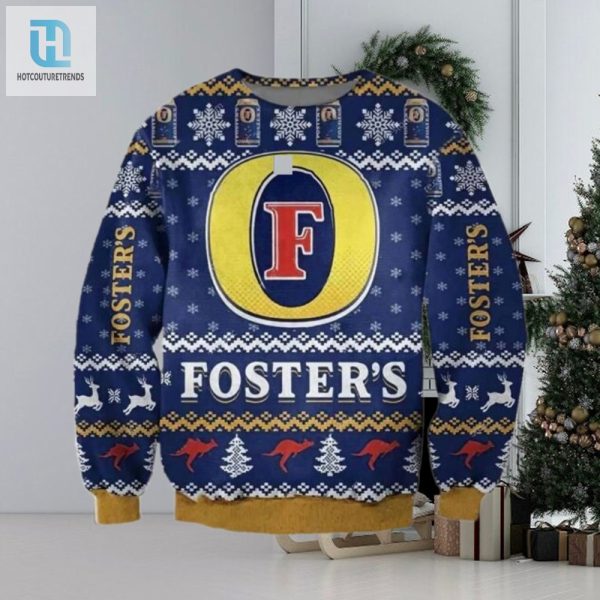 Fosters Beer Ugly Christmas Sweater hotcouturetrends 1