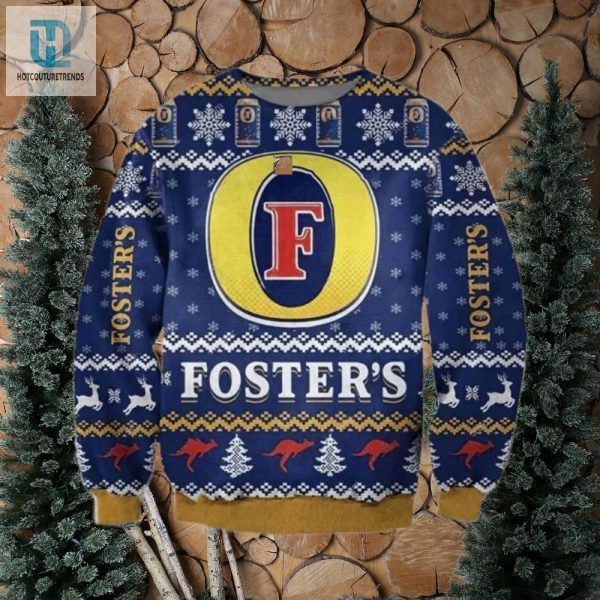 Fosters Beer Ugly Christmas Sweater hotcouturetrends 1 1