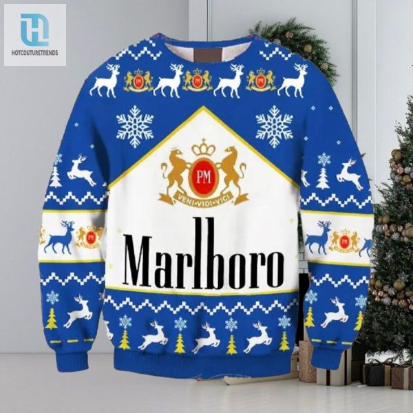 Marlboro Racing Ugly Christmas Sweater hotcouturetrends 1