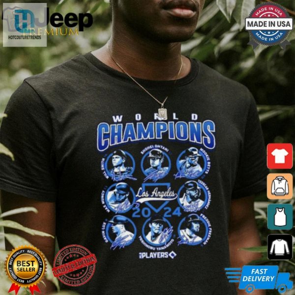 Los Angeles Dodgers Royal 2024 World Series Champions Player Shirt hotcouturetrends 1 1