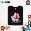 Cat Christmas Santa Cat Shirt hotcouturetrends 1