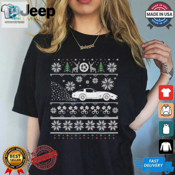 American Muscle Car Lovers Ugly Christmas Shirt hotcouturetrends 1 3