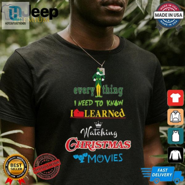 Watching Christmas Movies T Shirt hotcouturetrends 1 1