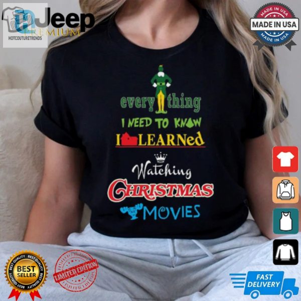 Watching Christmas Movies T Shirt hotcouturetrends 1 2